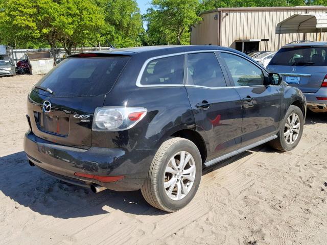 JM3ER4C38B0367330 - 2011 MAZDA CX-7 BLACK photo 4