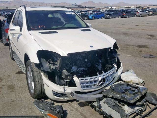 4JGBB5GB8BA687101 - 2011 MERCEDES-BENZ ML 350 WHITE photo 1