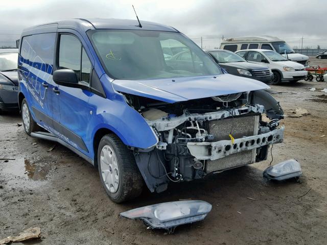 NM0LS7E77E1157125 - 2014 FORD TRANSIT CO BLUE photo 1