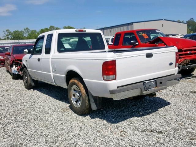 1FTYR14V2YPB76023 - 2000 FORD RANGER SUP WHITE photo 3