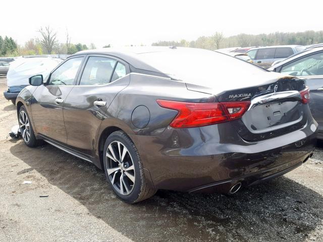 1N4AA6AP9HC396686 - 2017 NISSAN MAXIMA 3.5 BROWN photo 3