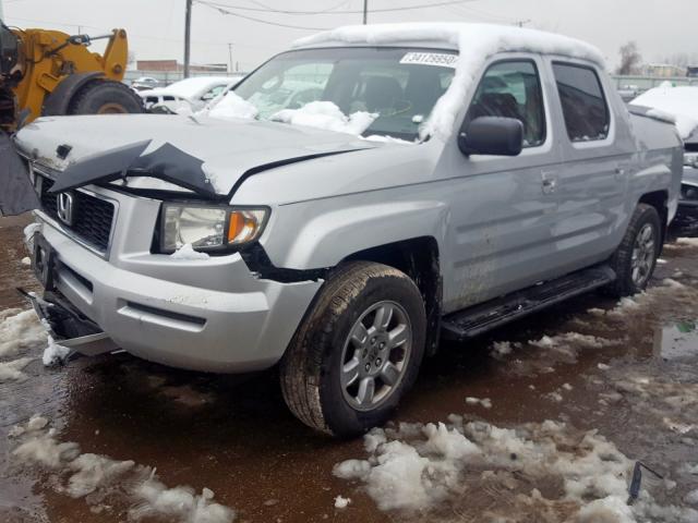 2HJYK16348H503263 - 2008 HONDA RIDGELINE RTX  photo 2