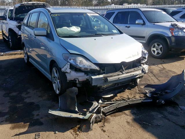 JM1CR293570154368 - 2007 MAZDA 5 SILVER photo 1