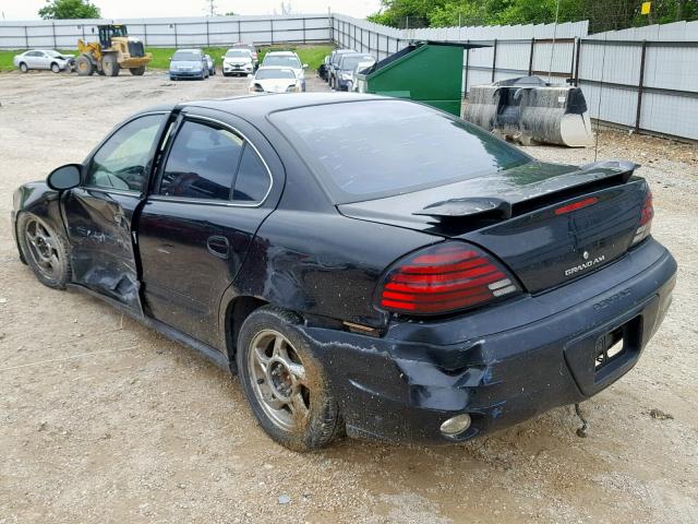 1G2NF52E54C246271 - 2004 PONTIAC GRAND AM S BLACK photo 3