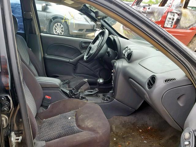 1G2NF52E54C246271 - 2004 PONTIAC GRAND AM S BLACK photo 5