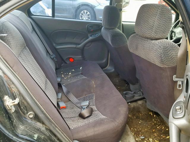 1G2NF52E54C246271 - 2004 PONTIAC GRAND AM S BLACK photo 6