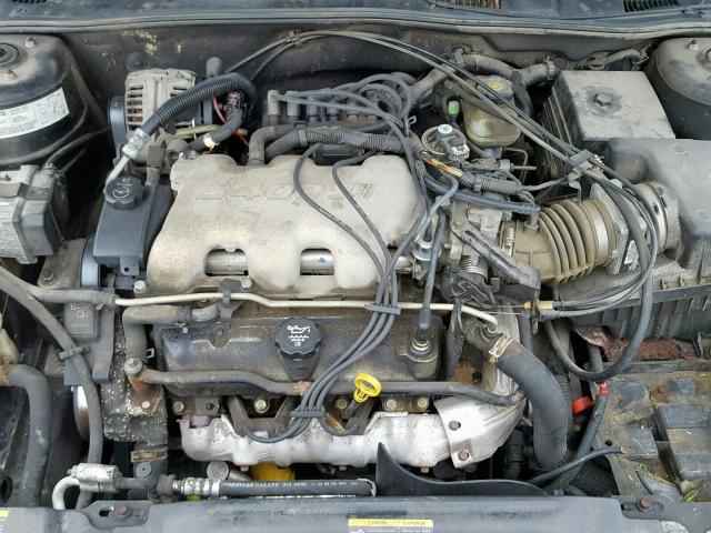 1G2NF52E54C246271 - 2004 PONTIAC GRAND AM S BLACK photo 7