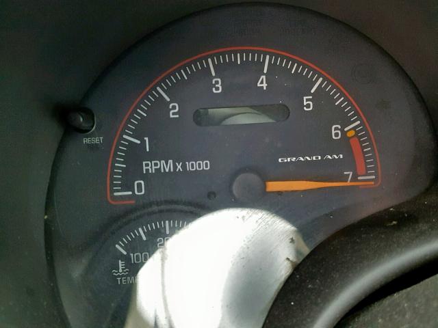 1G2NF52E54C246271 - 2004 PONTIAC GRAND AM S BLACK photo 8