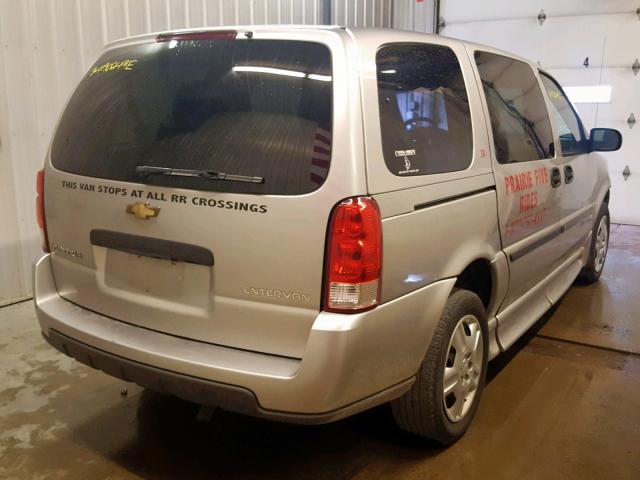 1GNDV23117D116238 - 2007 CHEVROLET UPLANDER L ვერცხლისფერი ფოტო 4