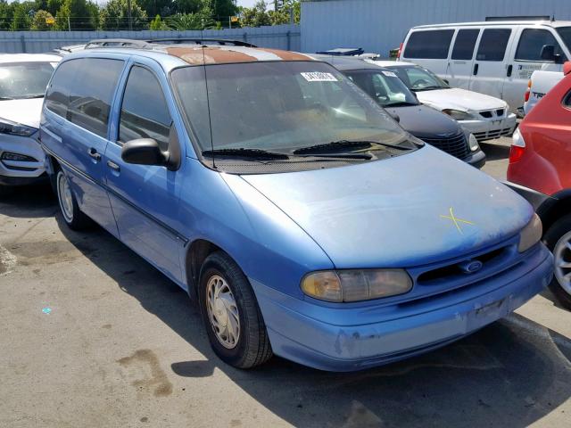 2FMDA5142TBA74483 - 1996 FORD WINDSTAR W BLUE photo 1