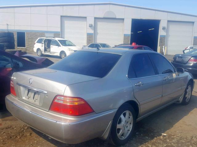 JH4KA96592C011723 - 2002 ACURA 3.5RL GRAY photo 4