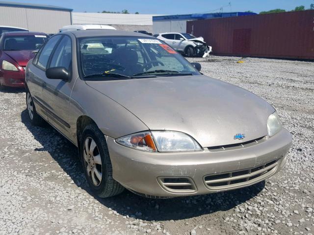 1G1JF524327266020 - 2002 CHEVROLET CAVALIER L TAN photo 1