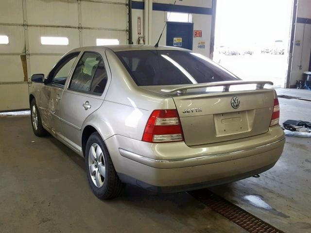 3VWSK69M64M090704 - 2004 VOLKSWAGEN JETTA GLS TAN photo 3