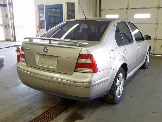 3VWSK69M64M090704 - 2004 VOLKSWAGEN JETTA GLS TAN photo 4