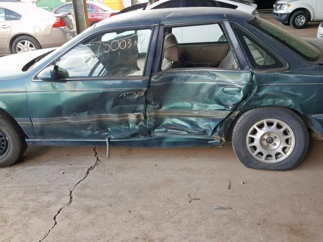 1FALP52UXSA184372 - 1995 FORD TAURUS GL GREEN photo 10