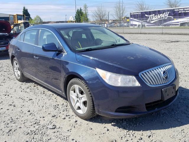 1G4GB5EGXAF121558 - 2010 BUICK LACROSSE C BLUE photo 1