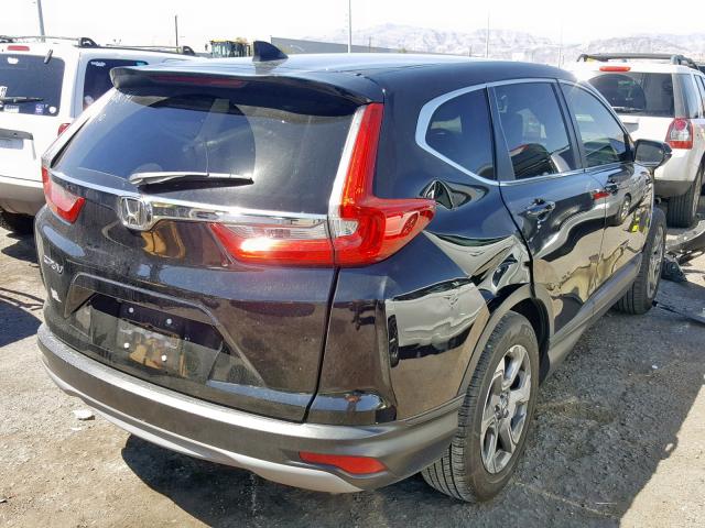 7FARW1H85JE020676 - 2018 HONDA CR-V EXL BLACK photo 4