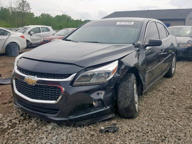 1G11B5SA3GU107072 - 2016 CHEVROLET MALIBU LIM CHARCOAL photo 2