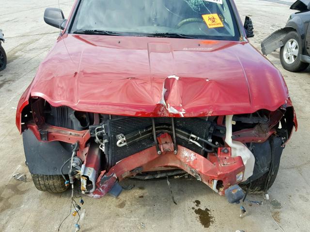 1J4HS58N85C563355 - 2005 JEEP GRAND CHER MAROON photo 7