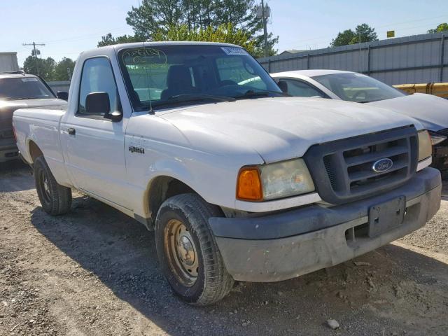 1FTYR10D54PB43864 - 2004 FORD RANGER WHITE photo 1