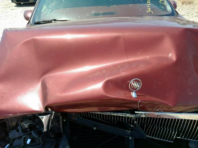 1G4BT537XNR452218 - 1992 BUICK ROADMASTER MAROON photo 7