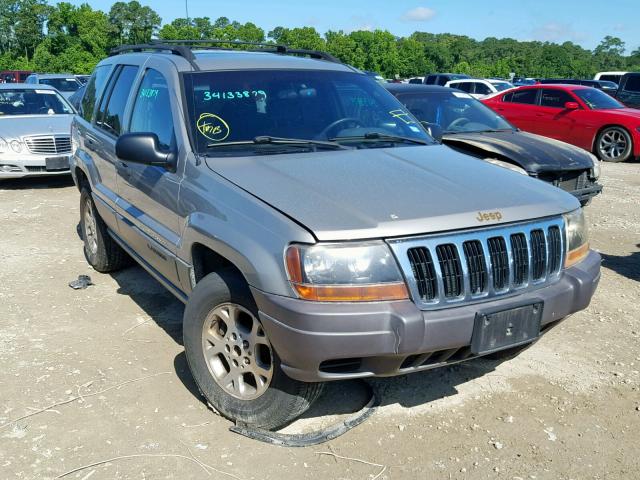 1J4GW48S91C684132 - 2001 JEEP GRAND CHER GRAY photo 1