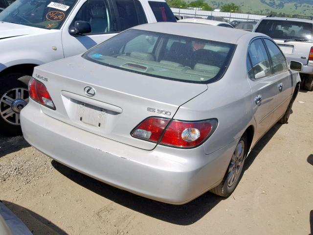 JTHBF30G525020335 - 2002 LEXUS ES 300 TAN photo 4