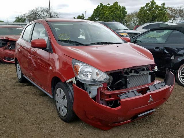 ML32A3HJ8FH056771 - 2015 MITSUBISHI MIRAGE DE RED photo 1