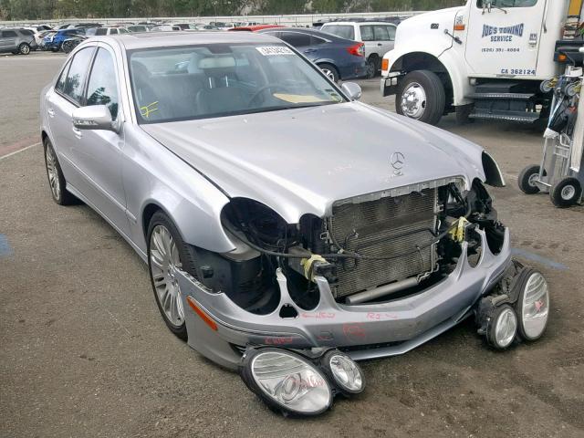 WDBUF56X67B001376 - 2007 MERCEDES-BENZ E 350 SILVER photo 1