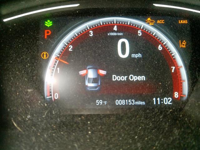 19XFC2F8XKE042406 - 2019 HONDA CIVIC SPORT  Foto 8