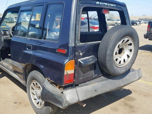 JS3TD03V0R4108540 - 1994 SUZUKI SIDEKICK J BLUE photo 9