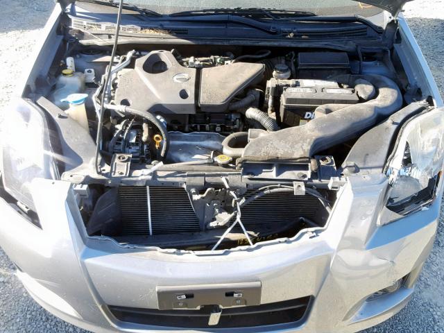 3N1CB61E48L606990 - 2008 NISSAN SENTRA SE- GRAY photo 7