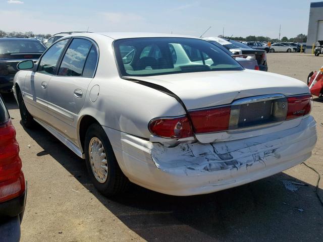 1G4HP54K934198044 - 2003 BUICK LESABRE CU WHITE photo 3