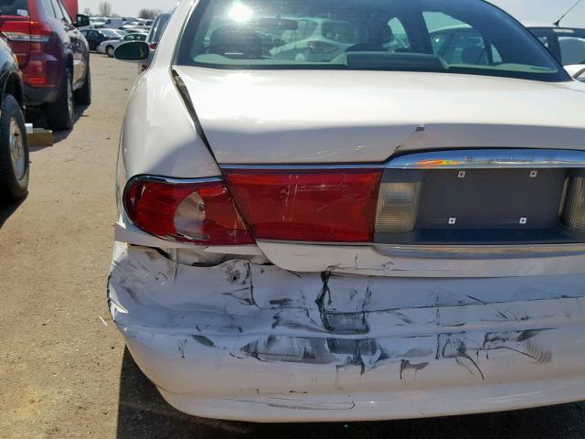 1G4HP54K934198044 - 2003 BUICK LESABRE CU WHITE photo 9