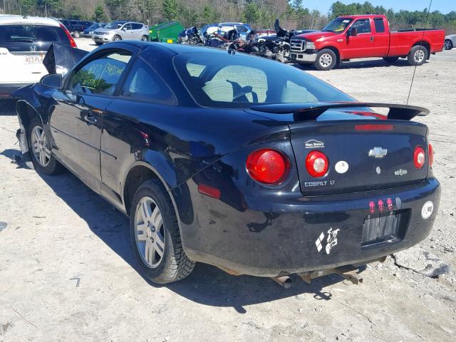 1G1AL15FX67804779 - 2006 CHEVROLET COBALT LT BLACK photo 3