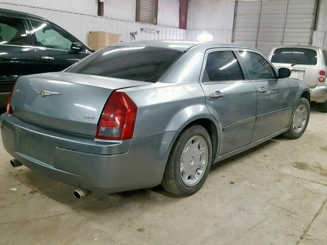 2C3KA43R36H329310 - 2006 CHRYSLER 300 CHARCOAL photo 4