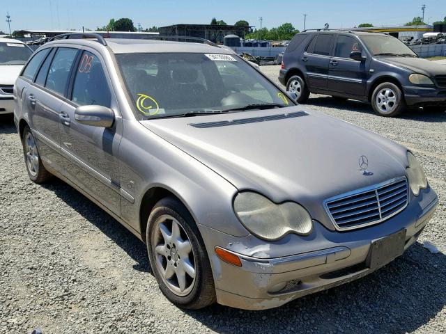 WDBRH61J54F469161 - 2004 MERCEDES-BENZ C 240 SPOR BLUE photo 1