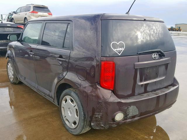 JTLKE50E591064341 - 2009 TOYOTA SCION XB 紫色 照片 3