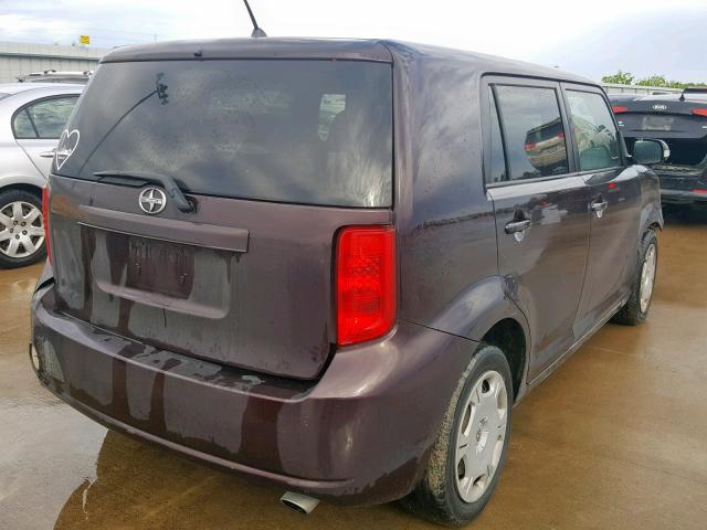 JTLKE50E591064341 - 2009 TOYOTA SCION XB 紫色 照片 4
