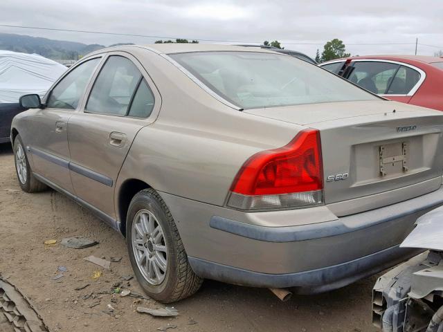 YV1RS64A242411105 - 2004 VOLVO S60 TAN photo 3