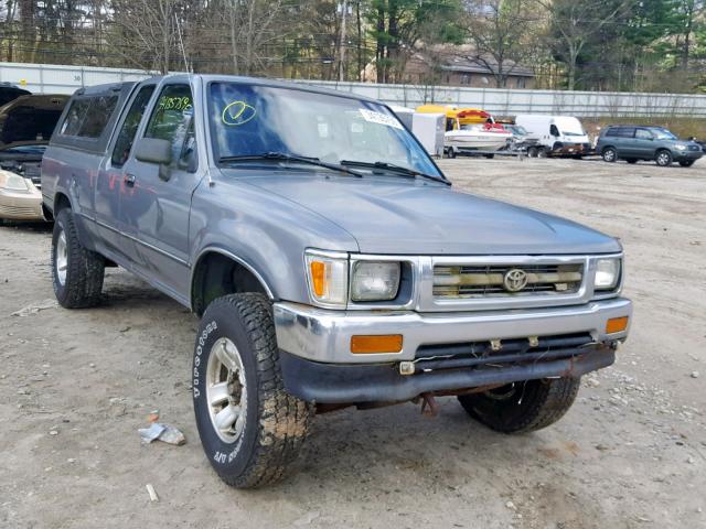 JT4VN13D1P5110046 - 1993 TOYOTA PICKUP 1/2 GRAY photo 1