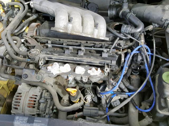 3VWCS21C91M411579 - 2001 VOLKSWAGEN NEW BEETLE ყვითელი ფოტო 9