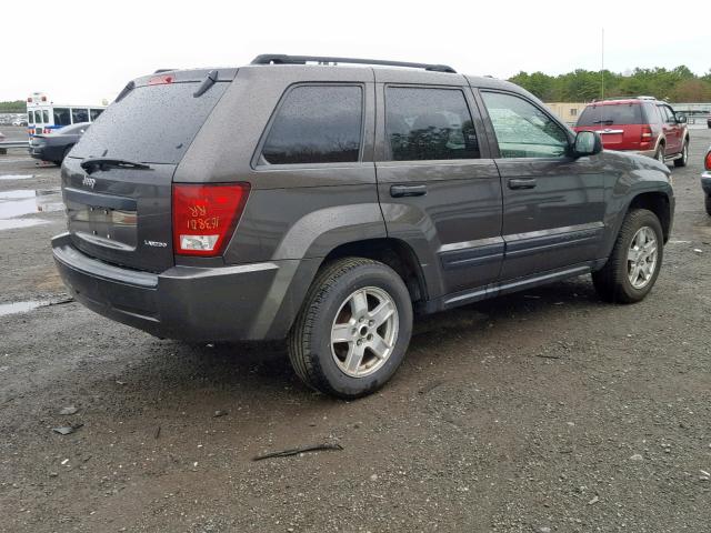 1J4GR48K15C715192 - 2005 JEEP GRAND CHER GRAY photo 4