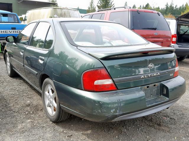 1N4DL01D2YC219259 - 2000 NISSAN ALTIMA XE GREEN photo 3