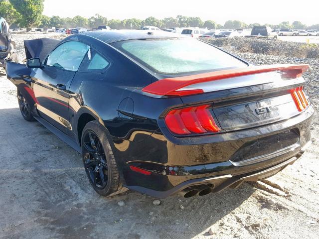 1FA6P8CFXK5117066 - 2019 FORD MUSTANG GT BLACK photo 3