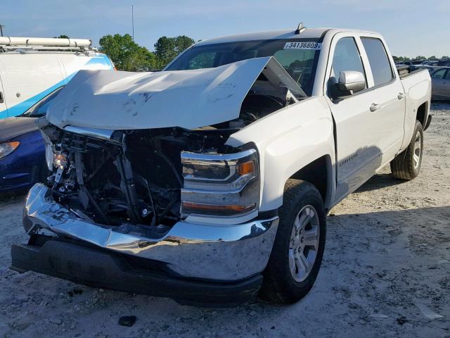 3GCPCREC3GG185843 - 2016 CHEVROLET SILVERADO WHITE photo 2