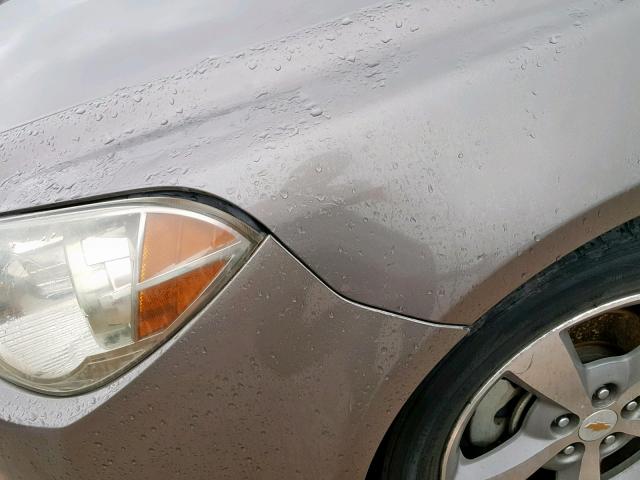 1G1ZC5EU9CF117660 - 2012 CHEVROLET MALIBU 1LT 棕色 照片 10