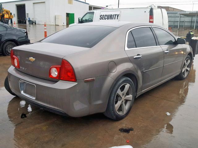 1G1ZC5EU9CF117660 - 2012 CHEVROLET MALIBU 1LT 棕色 照片 4