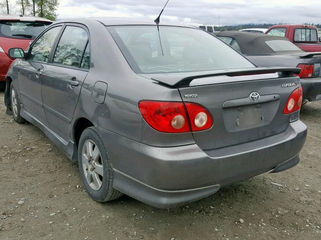 1NXBR30E06Z694665 - 2006 TOYOTA COROLLA CE GRAY photo 3