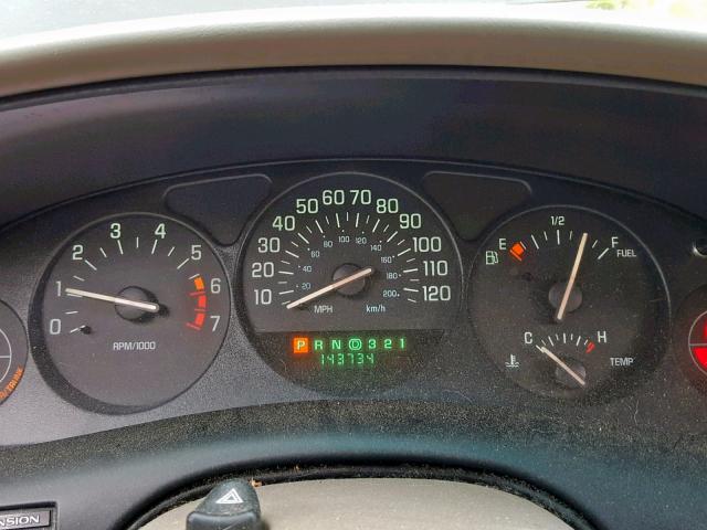 2G4WB55K0Y1180894 - 2000 BUICK REGAL LS 黑色 照片 8